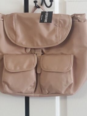 YEAR OF OURS NWT BACKPACK CREAM.  TRAVEL